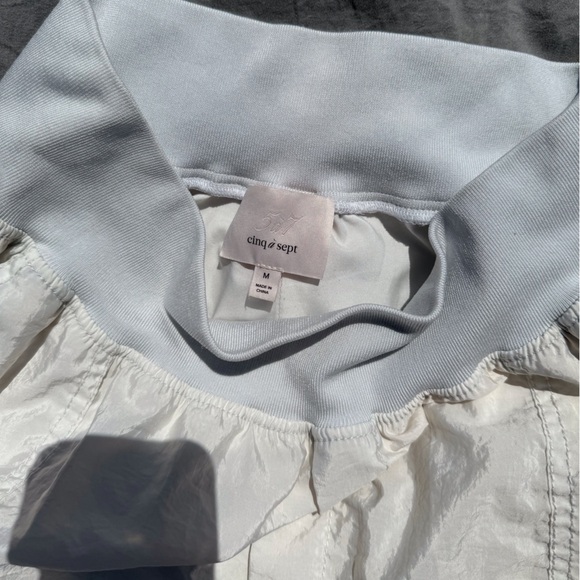 CINQ A SEPT Genevieve Satin Cargo Jogger Pants - Picture 5 of 15